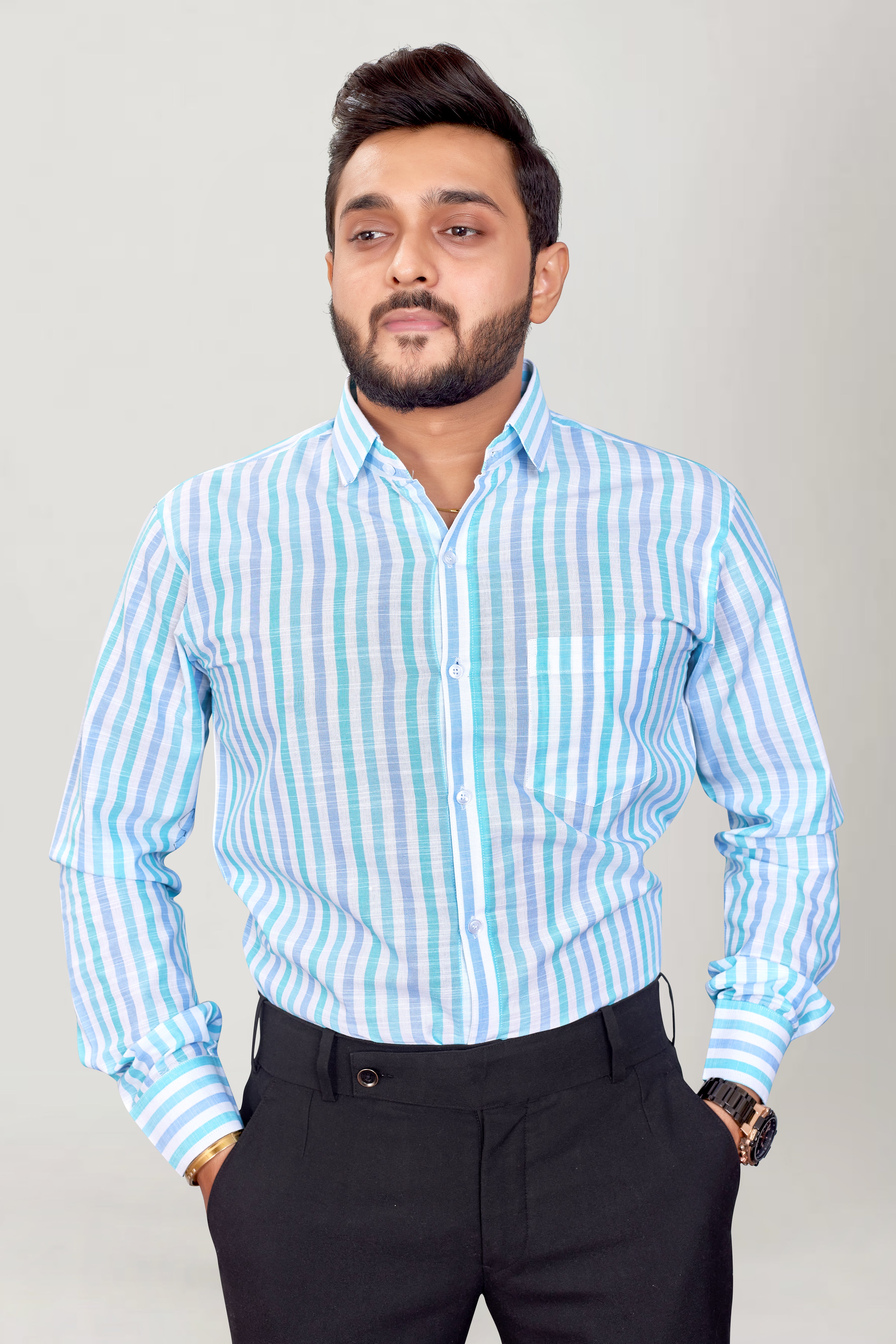 Men Printed Premium Cotton Shirt