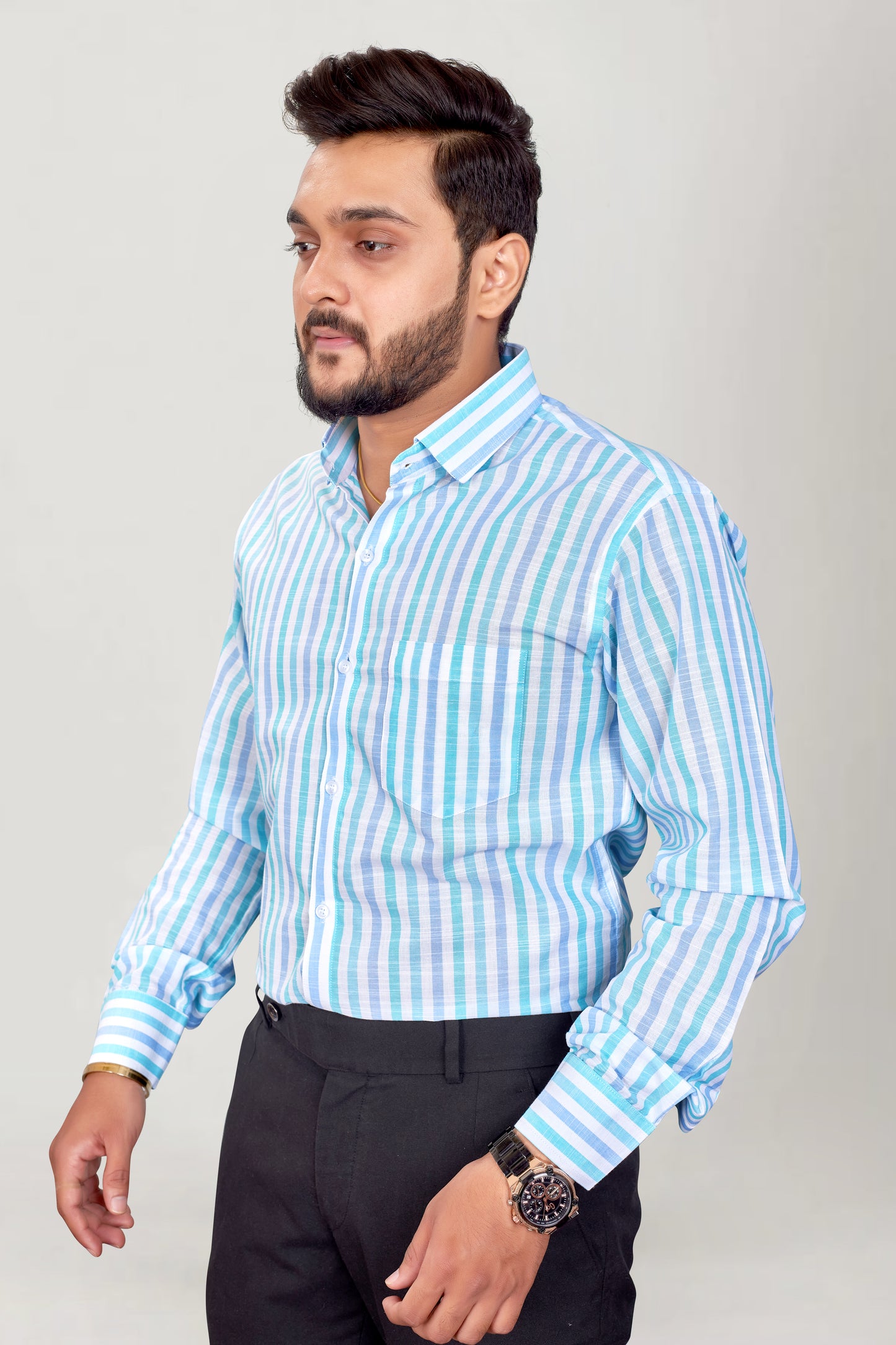 Men Printed Premium Cotton Shirt