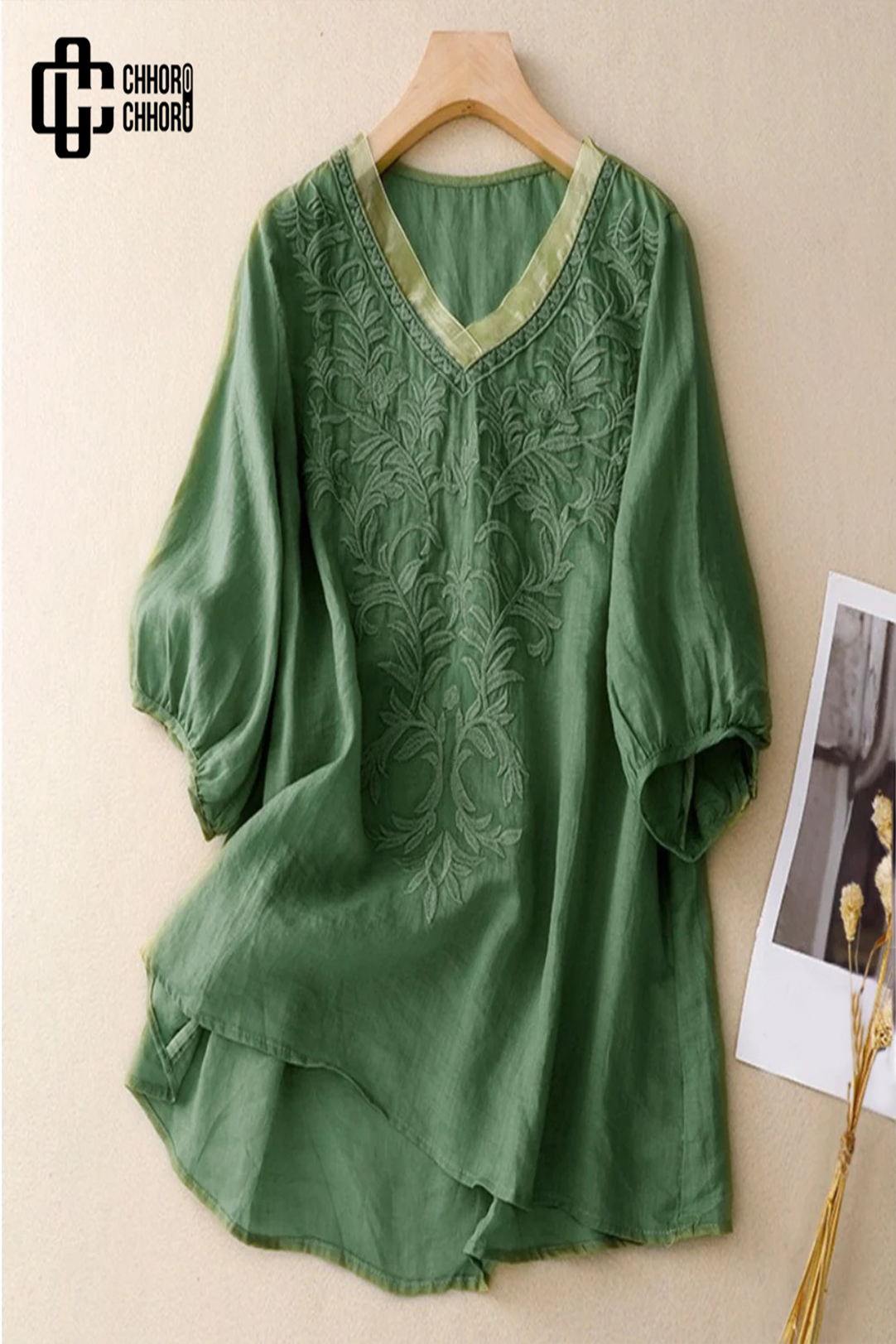 Embroidered Casual Wear Stylish Tunic