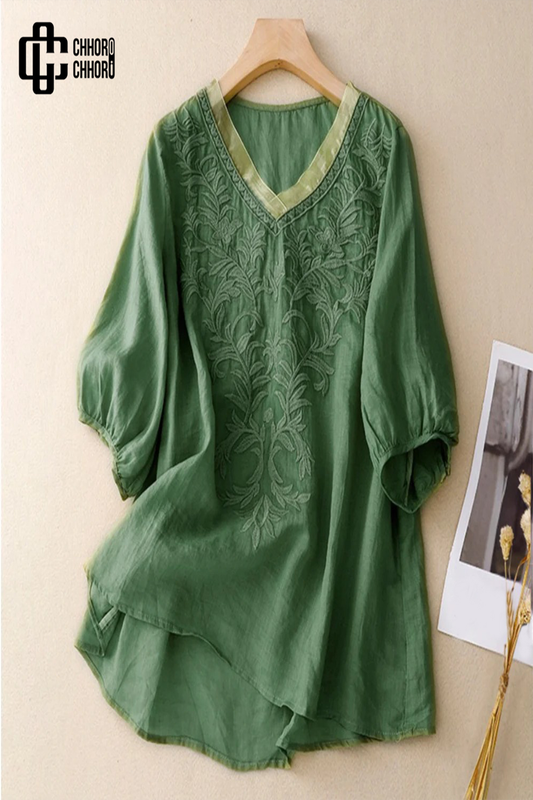 Embroidered Casual Wear Stylish Tunic