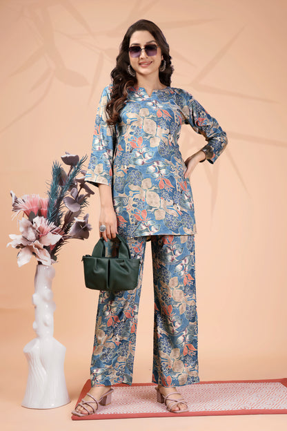 Women's viscose Co Ord Set For Women