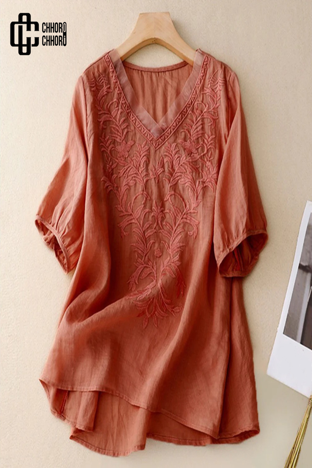 Embroidered Casual Wear Stylish Tunic