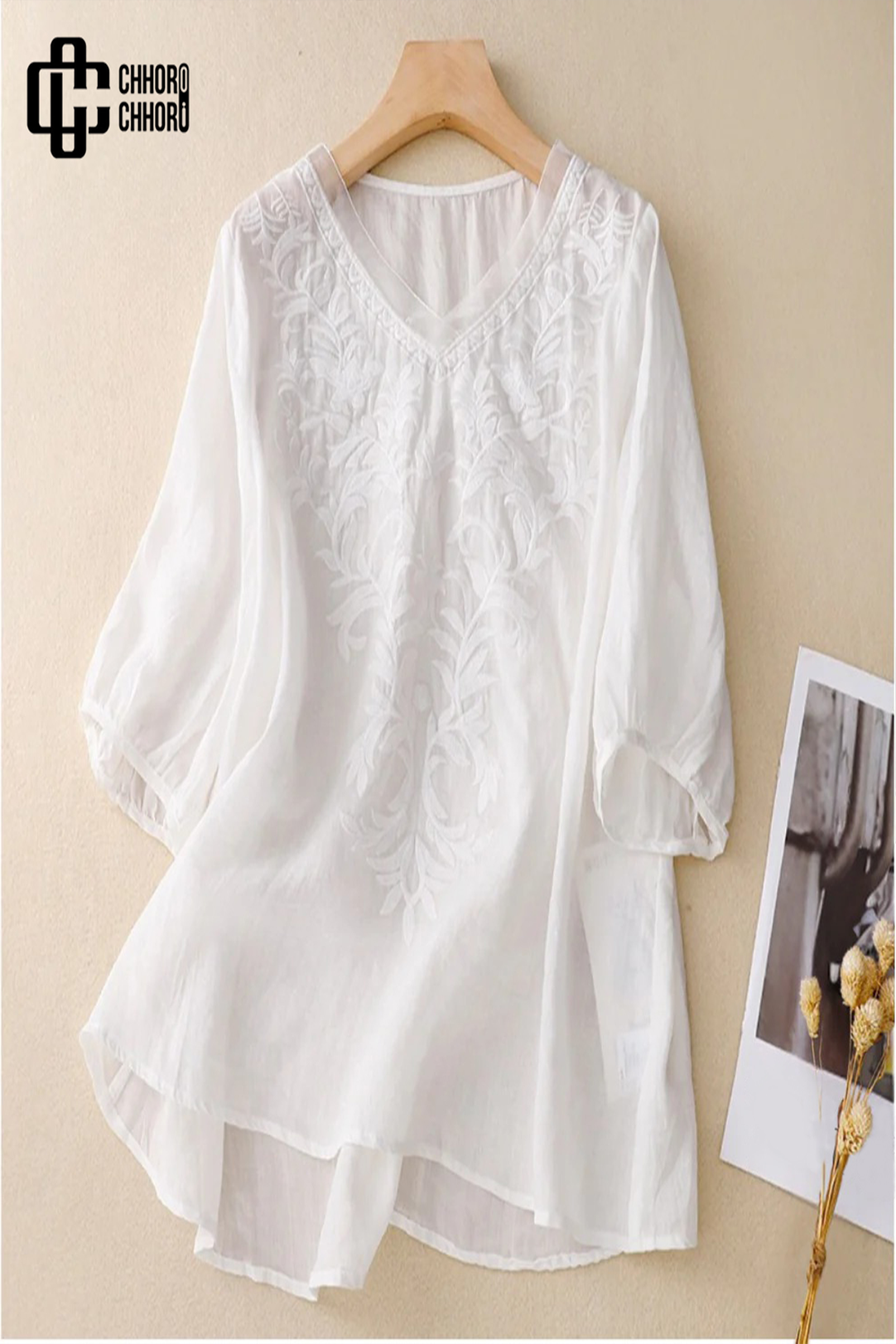 Embroidered Casual Wear Stylish Tunic